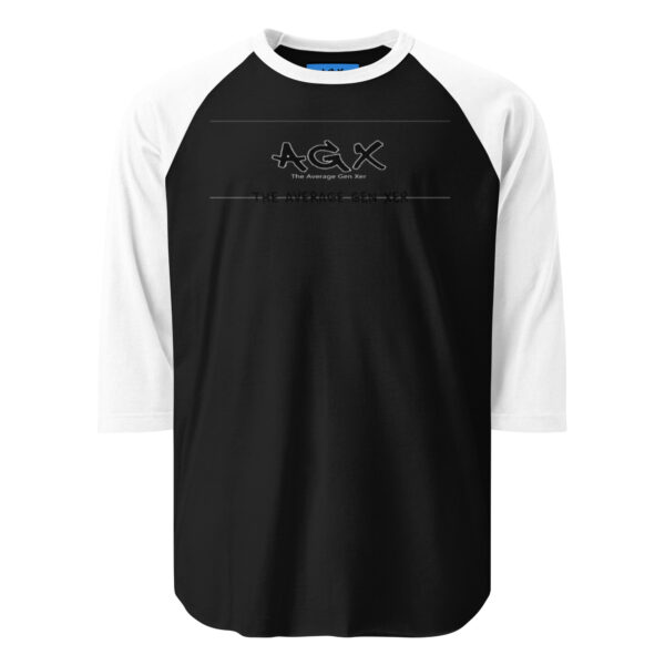 3/4 sleeve raglan shirt