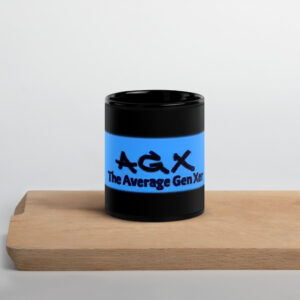 Black Glossy Mug AGX mug